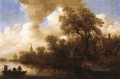 River Scene Jan van Goyen